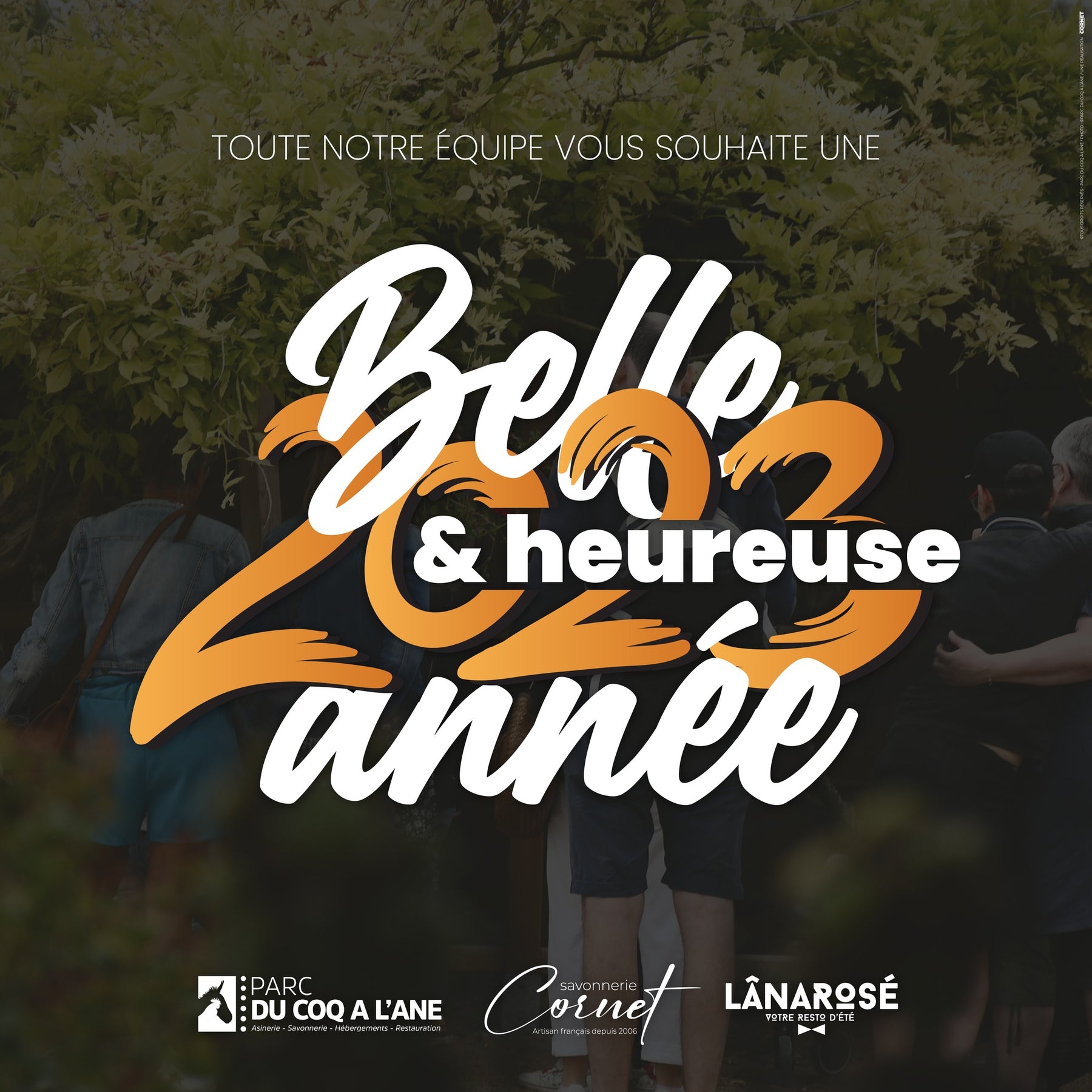 Nos meilleurs voeux pour cette année 2023 !