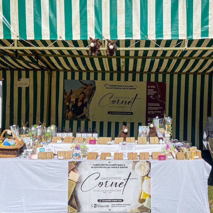 Lait d’ânesse & savoir-faire : la Savonnerie Cornet à la Fête de l’Angélique