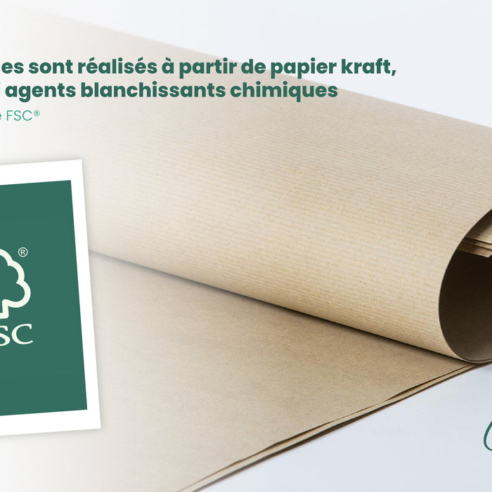 Savonnerie Cornet : Des emballages recycables, en papier kraft français et labellisé FSC®