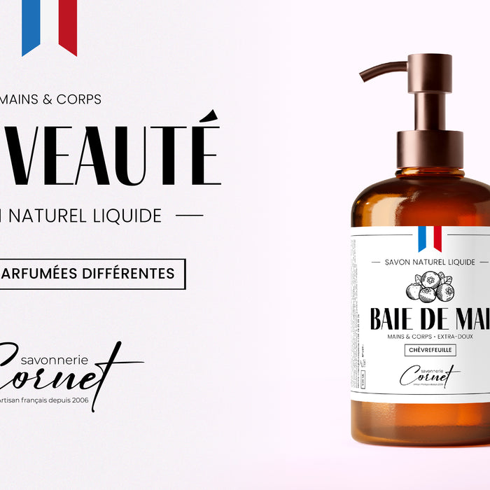 🫧 Nouveauté. Les savons liquides viennent compléter les gammes de la Savonnerie Cornet