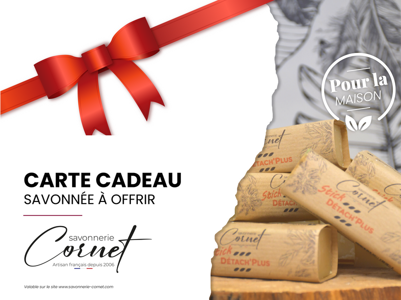 Carte cadeau - Savonnerie Cornet - Savonnerie Cornet