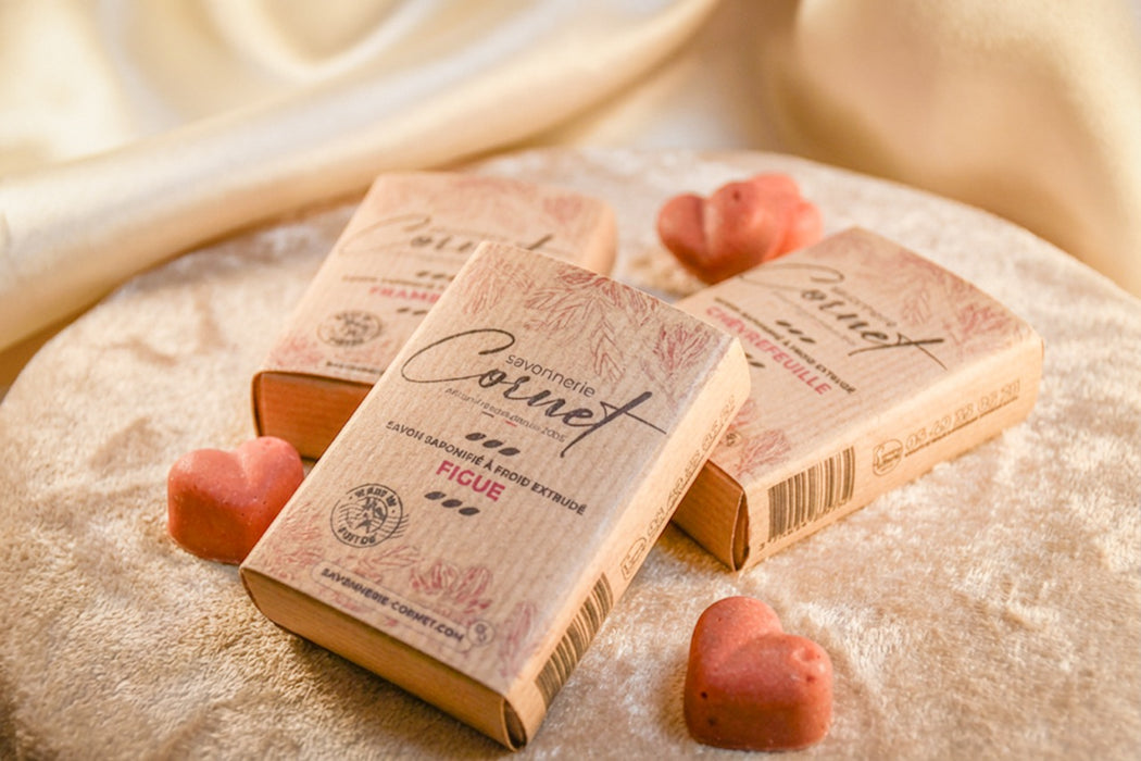 Coffret Saint-Valentin (lot de 3) - Savonnerie Cornet